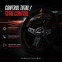 Occ Motorsport Volante Track Desplazado Piel Vuelta Efecto Carbono