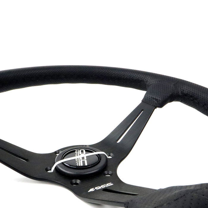 Occ Motorsport Volante Classic Desplazado Piel Perforada Brazos Negros Occ Motorsport Volante Classic Desplazado Piel Perforada Brazos Negros