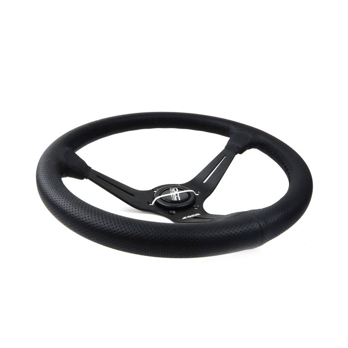 Occ Motorsport Volante Classic Desplazado Piel Perforada Brazos Negros Occ Motorsport Volante Classic Desplazado Piel Perforada Brazos Negros