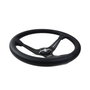 Occ Motorsport Volante Classic Desplazado Piel Perforada Brazos Negros