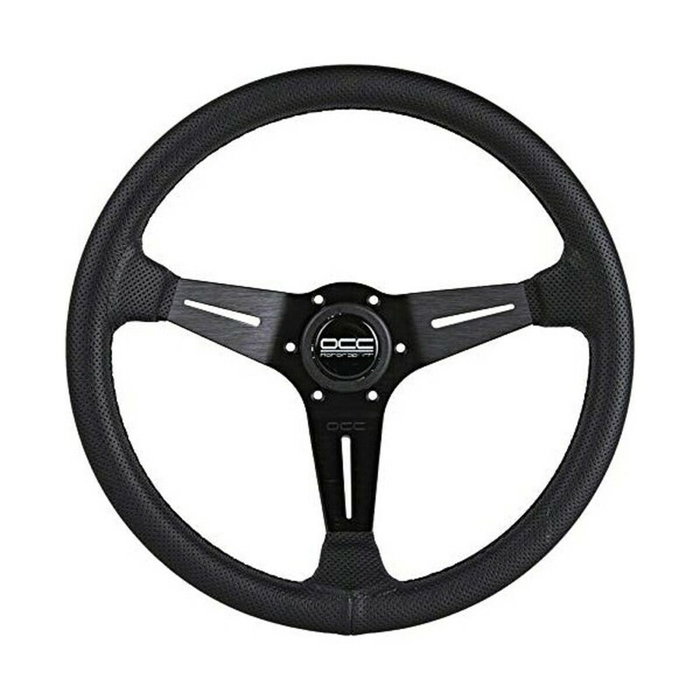 Occ Motorsport Volante Classic Desplazado Piel Perforada Brazos Negros Occ Motorsport Volante Classic Desplazado Piel Perforada Brazos Negros