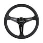 Occ Motorsport Volante Classic Desplazado Piel Perforada Brazos Negros