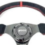 Occ Motorsport Volante Plano Mod. Revenge Piel Vuelta Brazos Negros