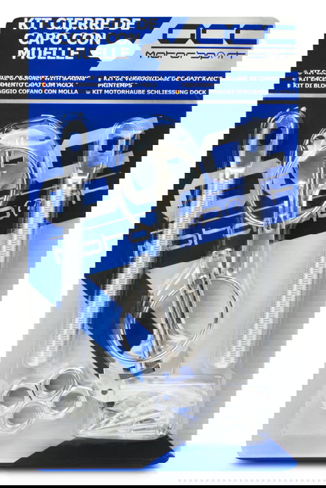 Cierre de capó Plateado Muelle