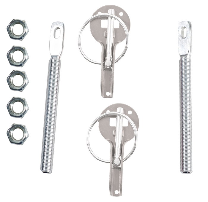 Occ Motorsport Kit Cierre Capot Plata