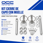 Occ Motorsport Kit Cierre Capot Plata
