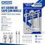 Occ Motorsport Kit Cierre Capot Plata