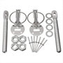 Occ Motorsport Kit Cierre Capot Plata