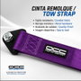 Occ Motorsport Cinta de Remolque Morada