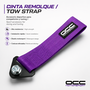 Occ Motorsport Cinta de Remolque Morada