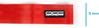 Occ Motorsport Cinta De Remolque Roja OCCRC013 - Nylon Alta Resistencia, Capacidad 3000 kg, Soporte Metálico, 25 x 5 cm