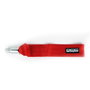 Occ Motorsport OCCRC016 Cinta de Remolque Roja Racing de Nylon con Soporte Metálico, Capacidad 3000 kg, Medidas 25 x 5 cm, Orificio para Perno de 15 mm