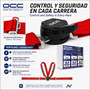 Occ Motorsport Arnés de 4 Puntos de 3 Pulgadas Rojo