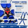 Occ Motorsport Arnés de 6 Puntos 3 Pulgadas Azul FIA New