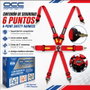 Occ Motorsport Arnés de 6 Puntos 3 Pulgadas Rojo FIA New