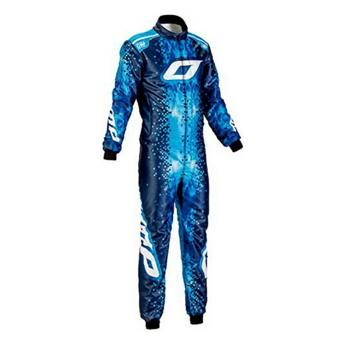 Omp Traje de Karting KS ART Mono Azul/Blanco/Cian Talla 44 Omp Traje de Karting KS ART Mono Azul/Blanco/Cian Talla 44