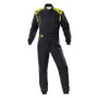 Omp OMPIA0-1828-E01-184-44 Traje De Carreras First-S Fia 8856-2018 Antracita - Amarillo Fluo Talla 44