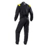 Omp OMPIA0-1828-E01-184-44 Traje De Carreras First-S Fia 8856-2018 Antracita - Amarillo Fluo Talla 44