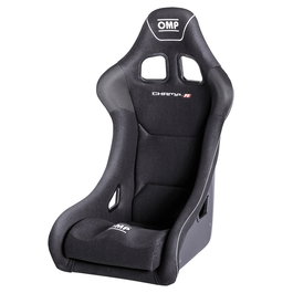 OMP Asiento Racing OMP CHAMP-R FIA 8855-1999, Baquet de Fibra de Vidrio Negro, para Motorsport, Circuito y Rally - OMPHA0-0766-B01-071