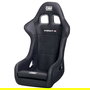 OMP Asiento Racing Omp First-R FIA 8855-1999 Negro OMPHA0-0790-A01-071, Baquet Motorsport para Circuito, Rally y GT, Homologación FIA, Alta Sujeción Lateral