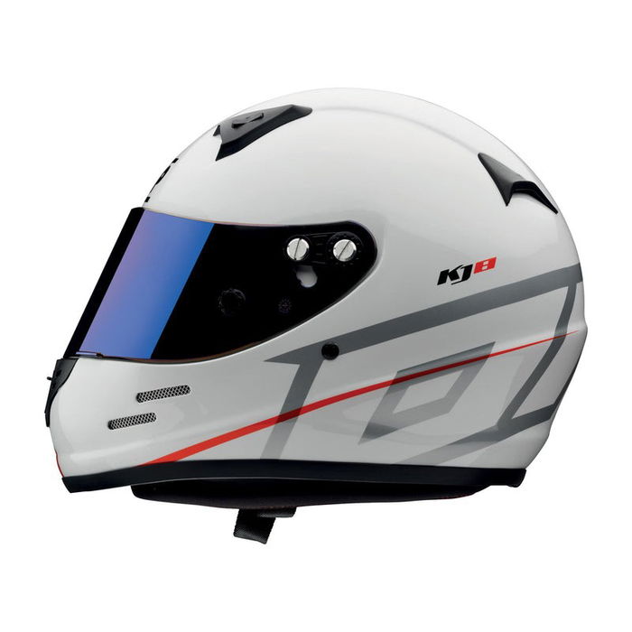 Omp Casco Karting Kj8 Evo Cmr Blanco Talla L Ompsc0-0790-B01-020-L Homologación Cmr 2016