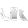 OMP ASIENTO RACING TRS XL FIA 8855-1999 NEGRO
