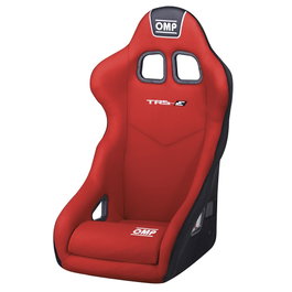 OMP Baquet de Competición TRS-E FIA 8855-1999, Asiento Racing Rojo, Ref OMPHA0-0741-B01-061, para Circuito, Rally, GT