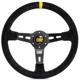 Volante Racing OMP OMPOD/2055/N Ø 35 cm Negro Negro/Amarillo
