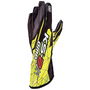 Guantes Omp Kart Ks-2 Art Negro-Amarillo Fluo Talla S OMPKB0-2748-A01-178-S