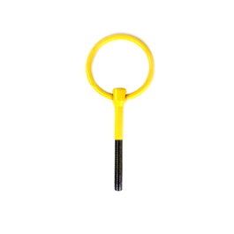 Omp Gancho De Remolque OMPEB0-0576 Acero Inoxidable Diámetro Interno 80 Mm M12 Stud Amarillo