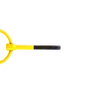 Omp Gancho de remolque de acero inoxidable 80 mm amarillo