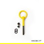 Omp Gancho De Remolque OMPEB0-0571 De Acero Inoxidable Interno Diametro: 50 mm Pintado Amarillo FIA