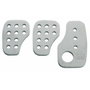 Omp Set 3 Racing Pedales Plata