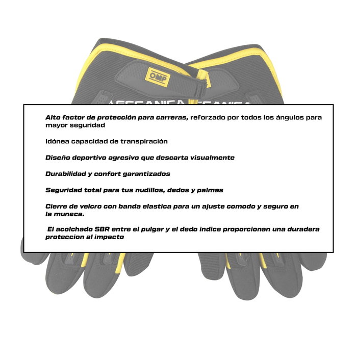 OMP Guantes de Trabajo Talla L