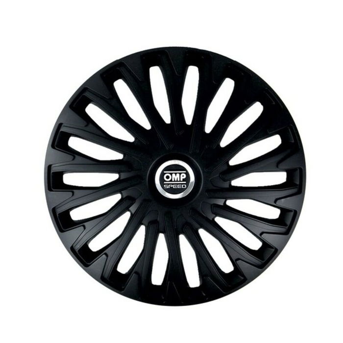 Tapacubos OMP Stinger Speed Negro 15" (4 uds) Tapacubos OMP Stinger Speed Negro 15" (4 uds)