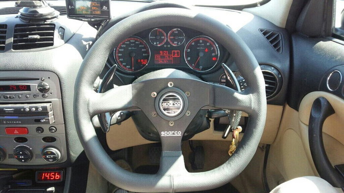 Sparco Volante L360 015TRGS1TUV Deportivo 330mm Plano Ante Original