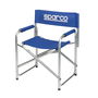 Sparco Silla de Director de Aluminio Plegable 62 x 47 x 78 cm