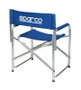 Sparco Silla de Director de Aluminio Plegable 62 x 47 x 78 cm