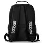 Sparco S016440NRNR Mochila Stage Negra Poliéster Impermeable 15L 42x30x12cm