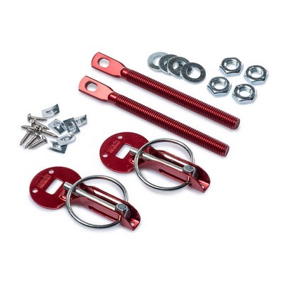 Sparco Cierre Seguridad Capó Rojo Sparco Cierre Seguridad Capó Rojo