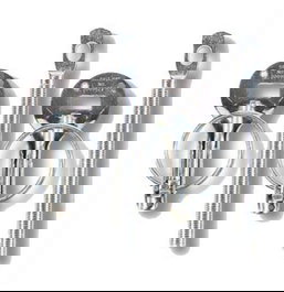 Sparco S01606S Cierres Seguridad Capo Gris Acero Universal