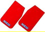 Sparco S03791RS Faldillas Coche Rojo Universal Protección Salpicaduras Pack 2 Unidades 47X28 cm