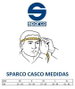 Sparco S01662A New Portacasco Azul Finta Piel Lovable