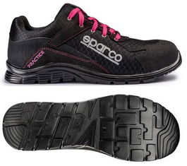 Sparco S0751737NRFU Zapatillas Practice Jody Talla 37 Negro-Rosa S1P Src