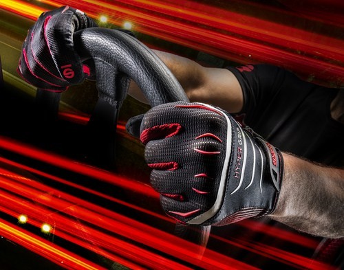 Sparco Guantes Hypergrip Talla 8 Negro/RE