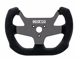 Sparco Volante F-10A Suede Negro S015P270SSN Monoplaza Sport Prototipo Agarre Ergonómico
