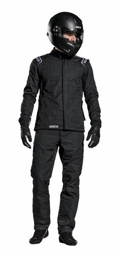 Sparco S002013PNR5XXL Outlet Pantalones Ignífugos Meta-Aramida 2 Capas Protección Mecánicos FIA 8867/2016 Talla XXL