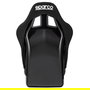 Sparco Asiento EVO QRT S008007RNR - Bucket Deportivo para Rally, Circuito y Sim Racing, Tejido Antideslizante, Homologación FIA