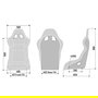 Sparco Asiento EVO QRT S008007RNR - Bucket Deportivo para Rally, Circuito y Sim Racing, Tejido Antideslizante, Homologación FIA