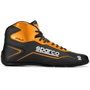 Sparco K-Pole Botas de Kart Talla 40 Negro/Naranja